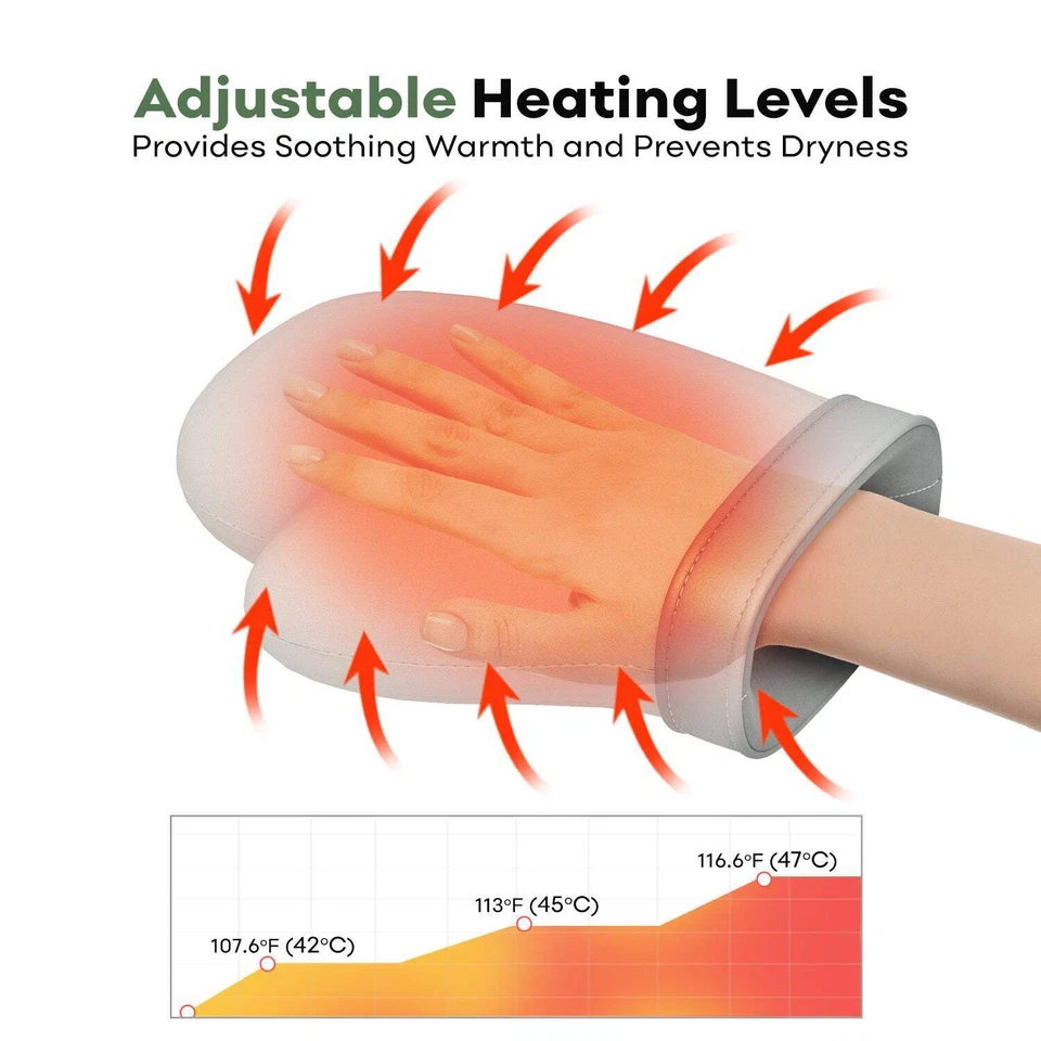 Массажер ручной Adomii с подогревом и сжатием - персональный массажный аппарат - Изображение 4 из 4