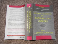 Companion Encyclopedia History & Philosophy of the Mathematical Scences vol 2
