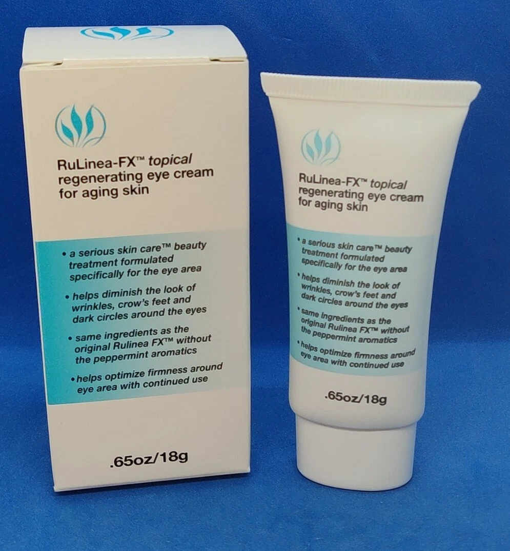 Serious Skin Care RuLinea-FX Topical Regenerating Eye Cream for Aging Skin  .65oz | eBay
