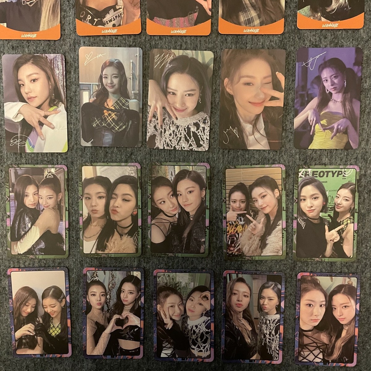 ITZY WANNABE 25 Offiicial Photocards Full Set | eBay
