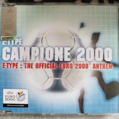 E-Type Campione 2000 (official Euro 2000 anthem) [Maxi-CD]Sehr Guter Zustand 