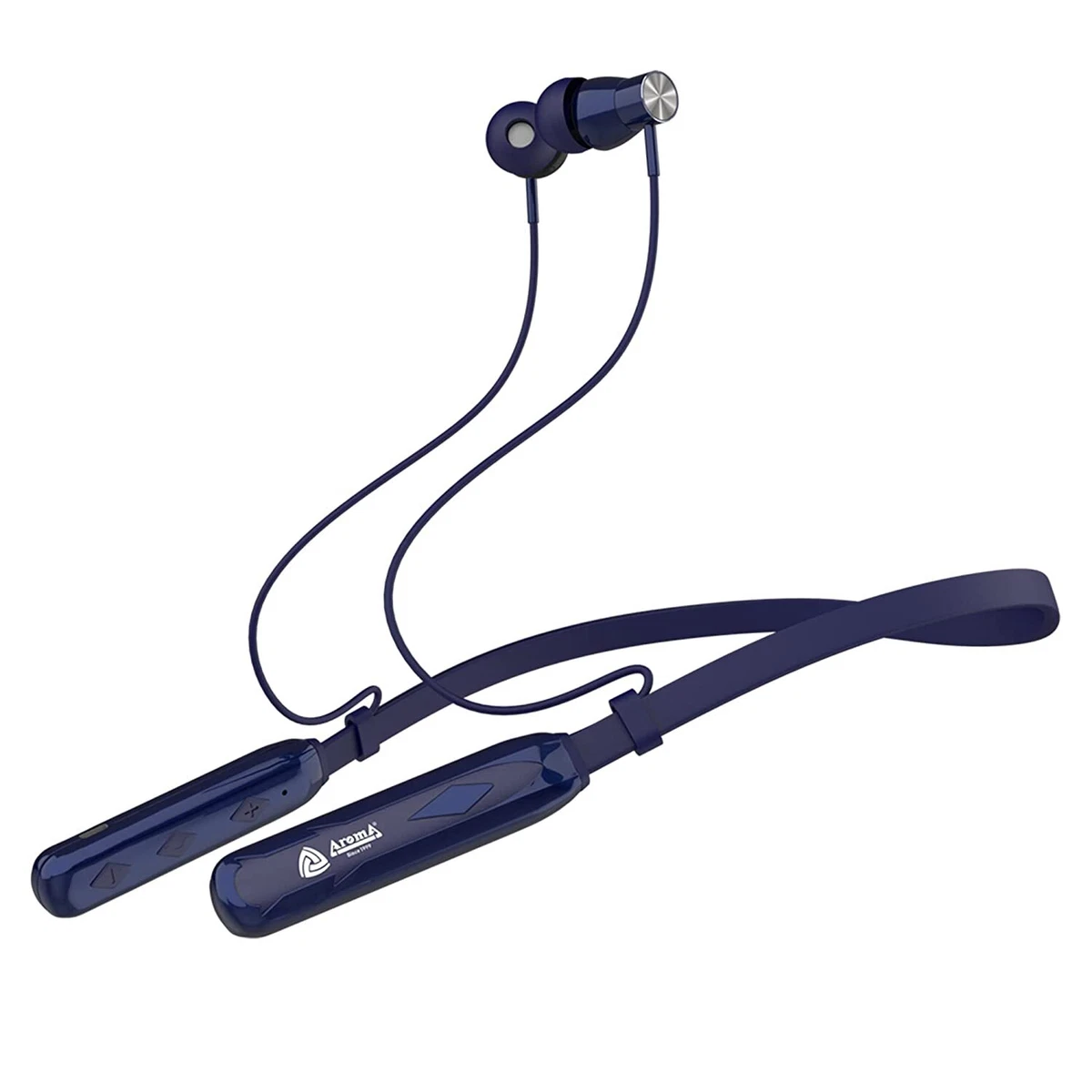 Aroma NB119 Magic Bluetooth Wireless Headset Neckband With 100 Hrs Playtime