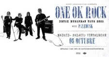 One OK Rock Detox Tour 2 billete online en Madrid