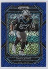 2022 Panini Prizm Football Blue Shimmer Brian Burns #44