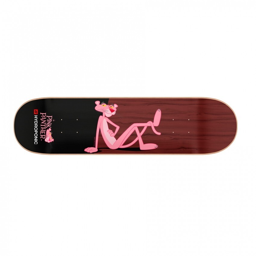 Hydroponic X Pink Panther Wait Skate Skateboard Deck 8.0