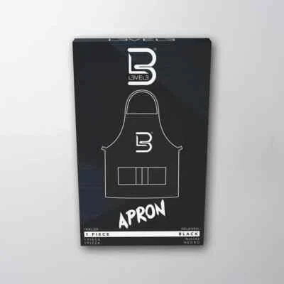 L3VEL3 Level 3 Professional Apron Durable Nylon Fabric Black NEW