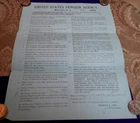 Civil War Pension Voucher Instructions 1902 - 4th Regiment NY Heavy Artillery