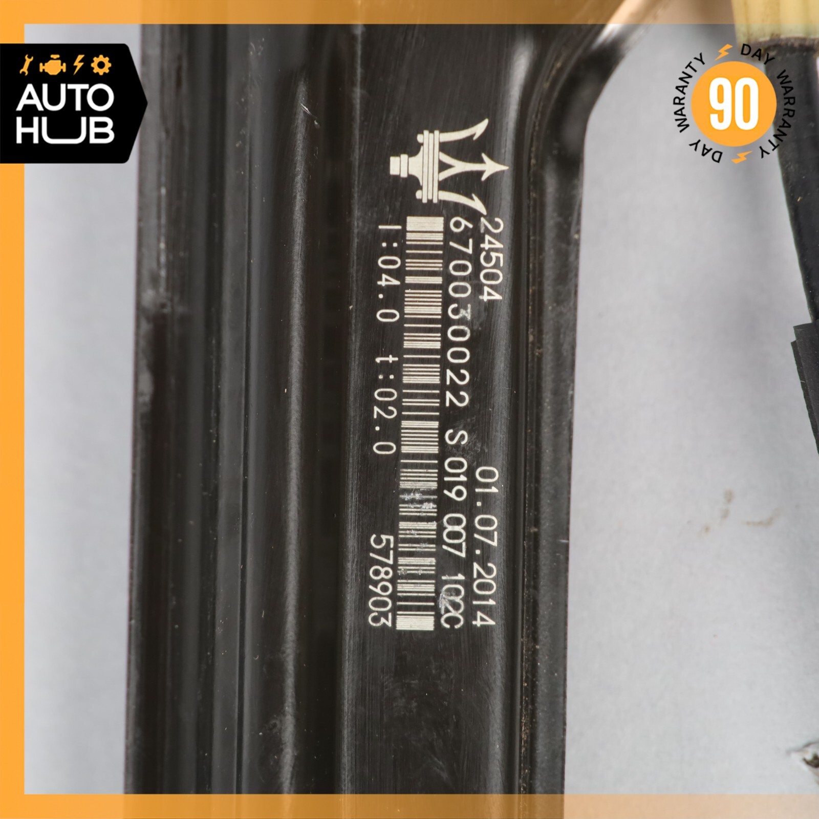 14-22 Maserati Ghibli SQ4 M157 Window Regulator Motor Rear Right Side OEM 75k