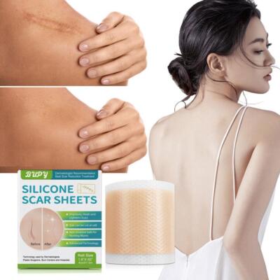 Silicone Scar Tape Non-irritating Self-adhesive Scar Tape Patch Removal K1U Y9Z7