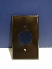 Lote De 9 Cubiertas De Enchufe Y Interruptor – Estilo Mimbre Antiguo (Plástico Duro Color Marrón)