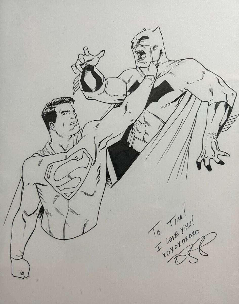 Batman Vs Superman Drawing Easy