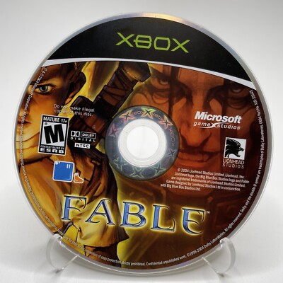 Fable Xbox Disc Only!
