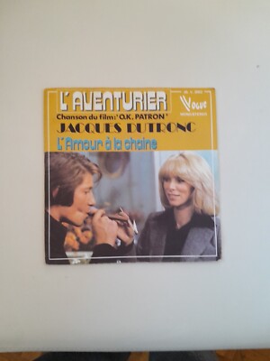 Vinyl 45 Touren Jacques Dutronc Chanson Du Film ''ok Patron''