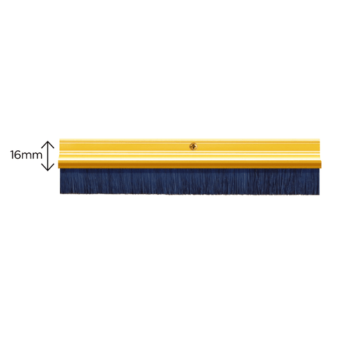 Zugluftstopper Bürstenleiste PVC für Türenboden - 914 mm - Bild 3 von 3
