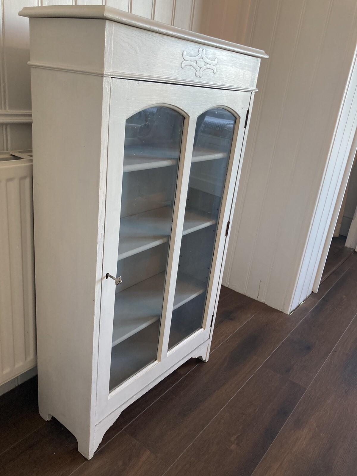 Vintage glass display painted with Annie Sloan Chalk Paint eBay