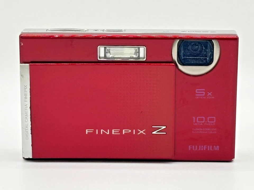 [Excellent] FUJIFILM FINEPIX Z250fd Red Digital Camera From Japan 5070502 - Image 4 of 4