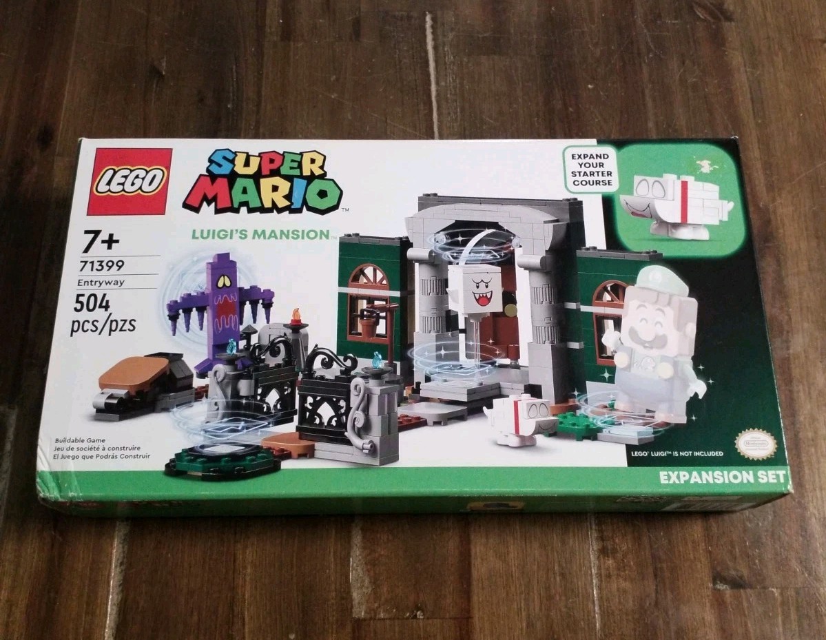 LEGO Super Mario Luigi's Mansion Entryway Expansion 71399 Retired Rare