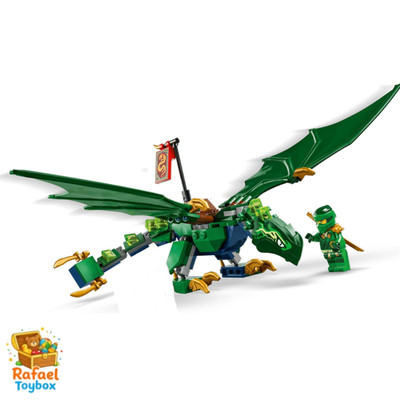 LEGO  NINJAGO Green Forest Dragon + Lloyd Minifigur(njo929)   aus Set 71829-NEU!