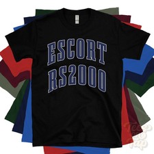 ESCORT RS2000 T-SHIRT VARSITY LOGO college style vehicle car driver