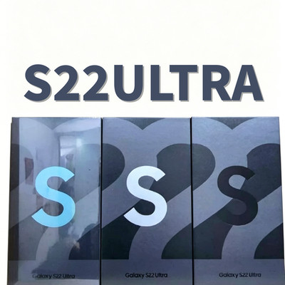 New Sealed Samsung Galaxy S22 Ultra 5G 128GB 256GB 512GB S908U Factory Unlock
