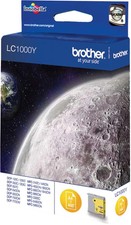 Brother LC1000Y cartouche d'encre authentique jaune (TVA incluse)