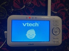 VTech Video Monitor and Charger ONLY NO CAMERA VM5263 PU White Wireless.