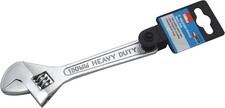 Hilka 18010060 6" Heavy Duty Adjustable Wrench,Silver