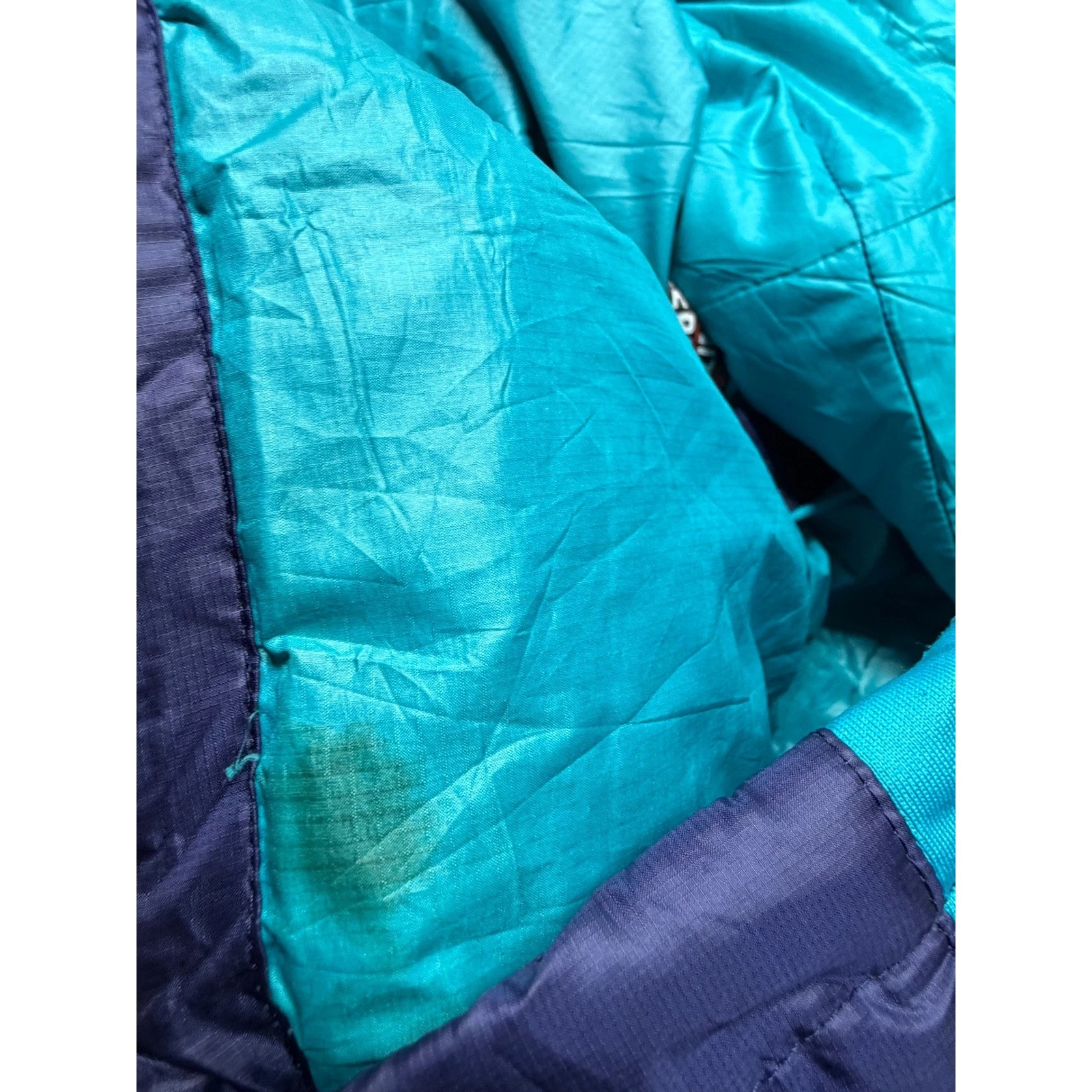 Phenix Puffer Jacket Men XL Navy Blue Digenite Thermo Down Insulated Ski Coat - product detail image 8