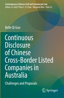 Continuous Disclosure Of Chinese Cross-Border Listed Companies In Australia Guo