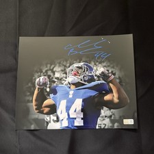 Ahmad Bradshaw Signed Autographed 8x10 Photo New York Giants NFL Steiner COA
