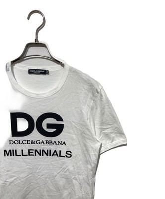 DOLCE & GABBANA Printed T-shirt Size: 44 White Men G8IV0T G7OXH | eBay