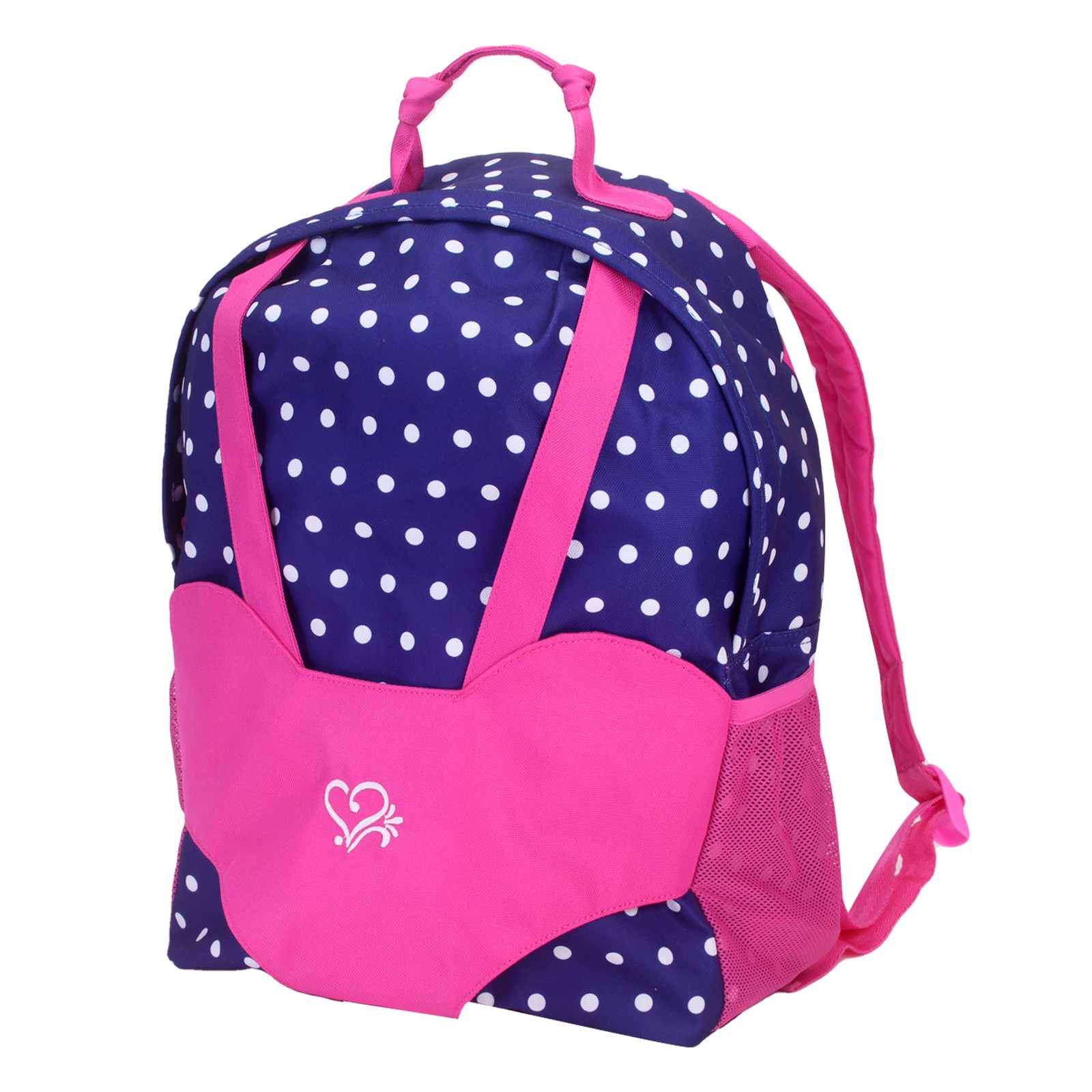 Sophia&rsquo;s Polka Dot Backpack Carrier to fit 15'' & 18'' Dol