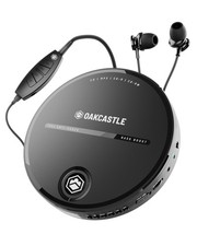 Personal CD Player  Portable Music Player with Included in-Line Control Earp...