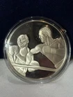 Sterling Silver Round ROCKY MARCIANO FM 100 Greatest Events In Sports History