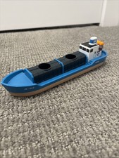 Brio World 33534 Wood Freight Ship Cargo Boat Ferry, Blue JB-437 BOAT ONLY
