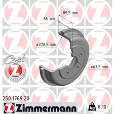 Tambour de frein Ford TOURNEO CONNECT