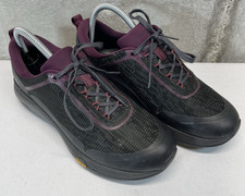 Dansko Makayla Womens 7.5 Black Purple Waterproof Vibram Hiking Sneakers Shoes