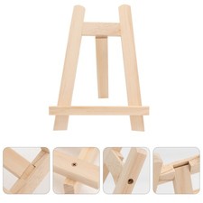 Small Wood Tabletop Display Stand Easel Photo Frame Bracket 15 x 20 cm
