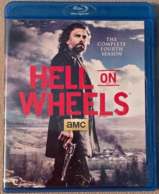 Hell On Wheels Complete Fourth Season, 3 Blu-ray's Region A US, Anson Mount