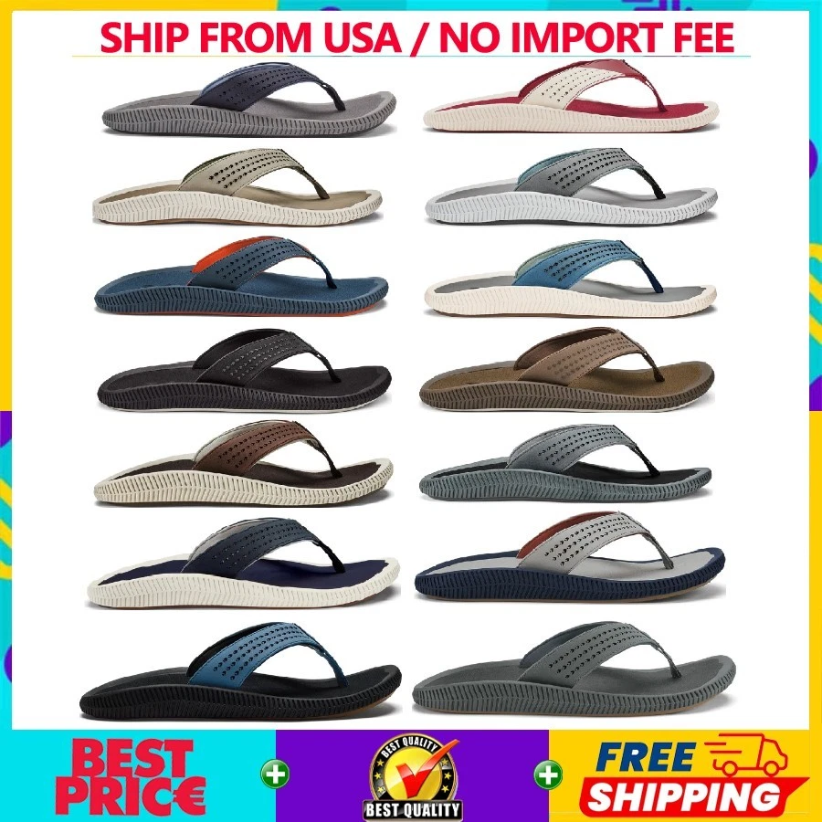 OluKai Rubber Sandals for Men display picture 3