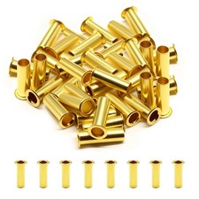 100 PCS Brass Compression Tube Inserts For OD 1/4 Inch Sleeve Ferrule Fitting