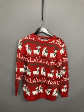 CHRISTMAS Jumper - Size Medium - Red - Great Condition - Men’s
