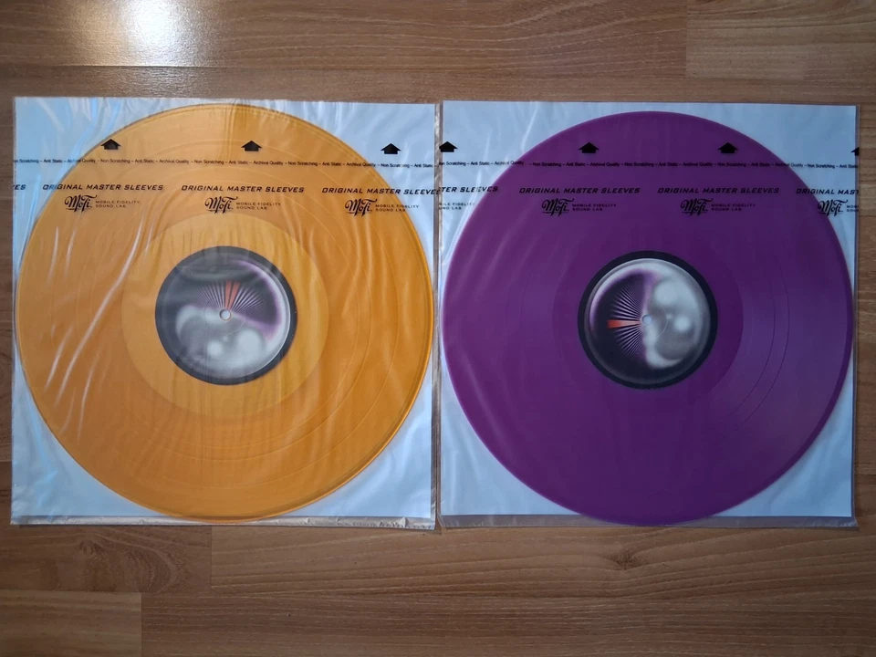 Tame Impala Currents Vinyl LP 2015 Amber Translucent & Violet OOP RSD - Image 2 of 4