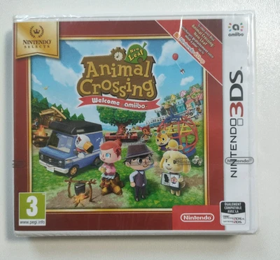 Animal Crossing New Leaf Welcome Amiibo Nintendo 3DS Sous Blister PAL - Photo 1/4