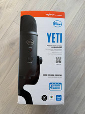 Logitech Creators Blue Yeti USB Microphone - Blackout