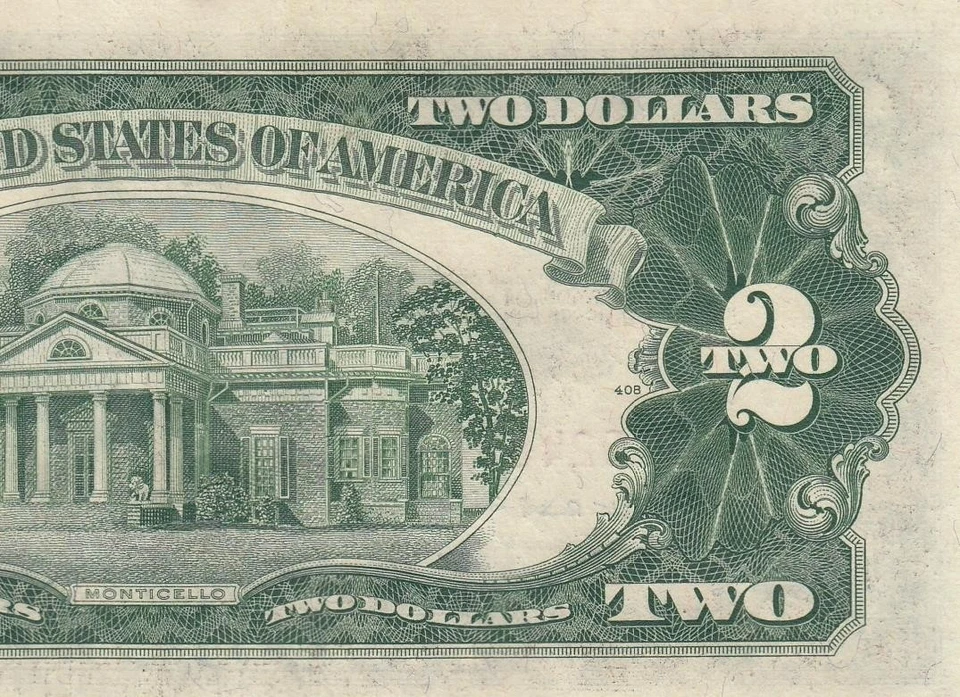 1953-B UNITED STATES TWO DOLLARS $2 "A" (( GEM UNC )) - Image 3 of 4