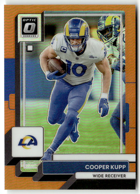2022 Panini Donruss Optic NFL No. 116 Cooper Kupp Orange Prizm 108/199