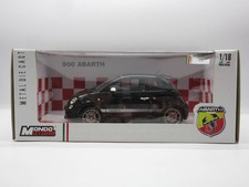 1/18 Abarth 500 ABARTH500 Dealer Officially Licensed Black Collectables 17+