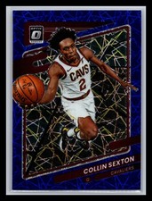 Collin Sexton Cleveland Cavaliers 2021-22 Donruss Optic #57 Blue Velocity