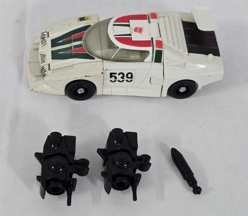 X-291 VINTAGE 1980'S HASBRO G1 TRANSFORMERS AUTOBOT WHEEL JACK ACTION FIGURE